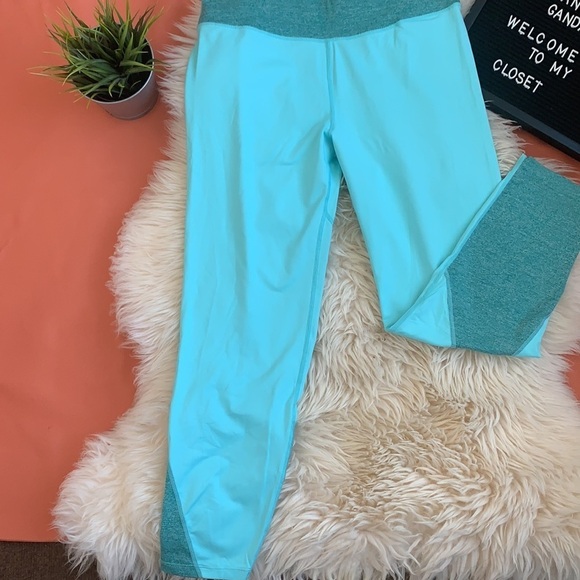 L🆕 WOMEN TEAL ATHLETIC LEGGING - Picture 4 of 5